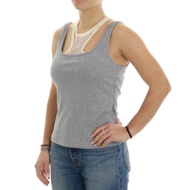 CANOTTA CON PIZZO HAVEONE - Mad Fashion | img vers.650x/